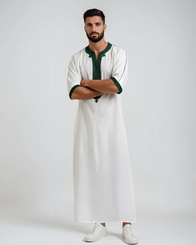 Moroccan Thobe linen