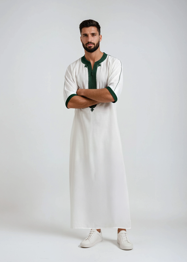 Moroccan Thobe linen