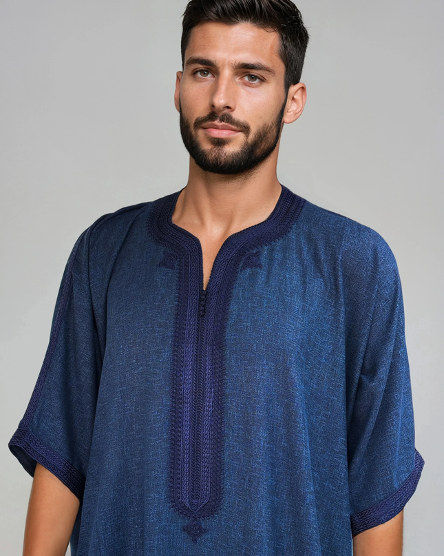 Moroccan Thobe linen