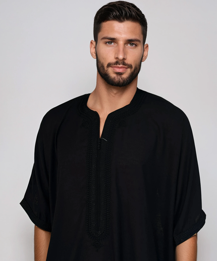 Moroccan Thobe linen