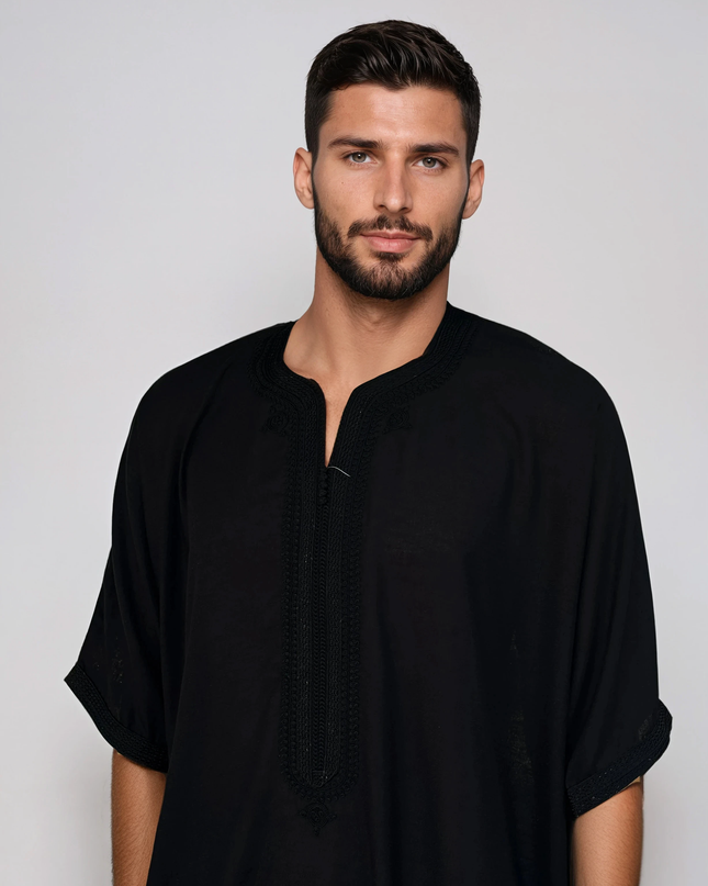 Moroccan Thobe linen