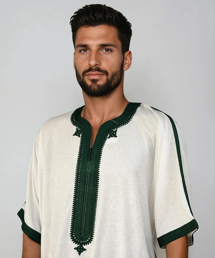 Moroccan Thobe linen