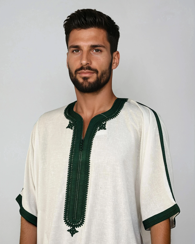 Moroccan Thobe linen