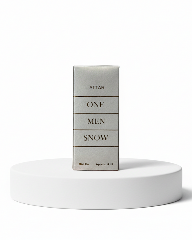 One Men Snow