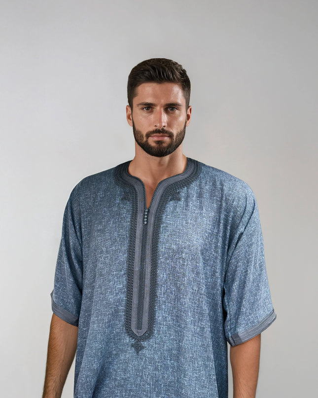 Moroccan Thobe linen