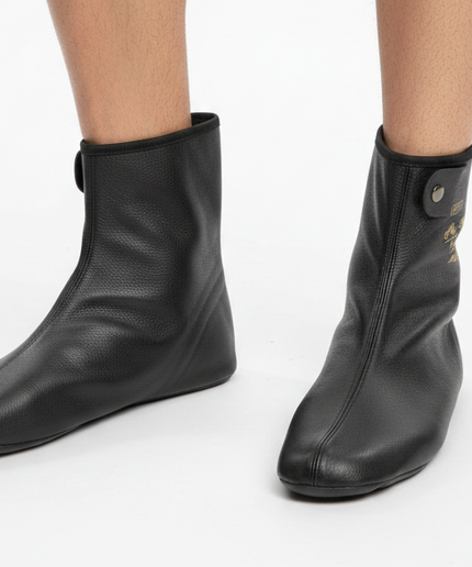 Leather socks