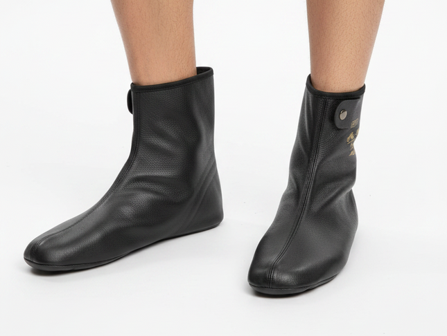 Leather socks