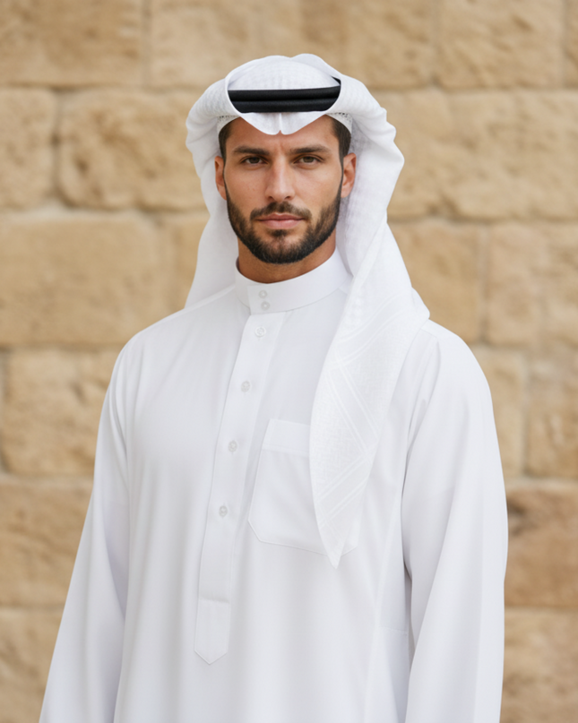 White Shimagh - Zaf