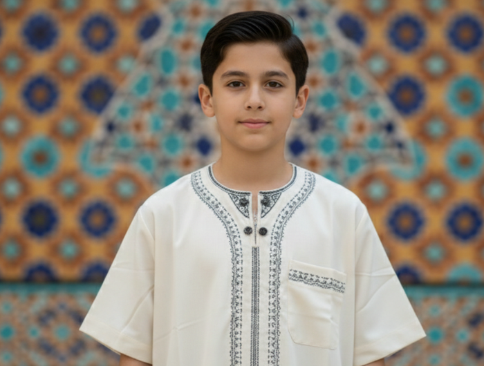 <h2>Short Sleeve Thobes for Active Kids</h2>